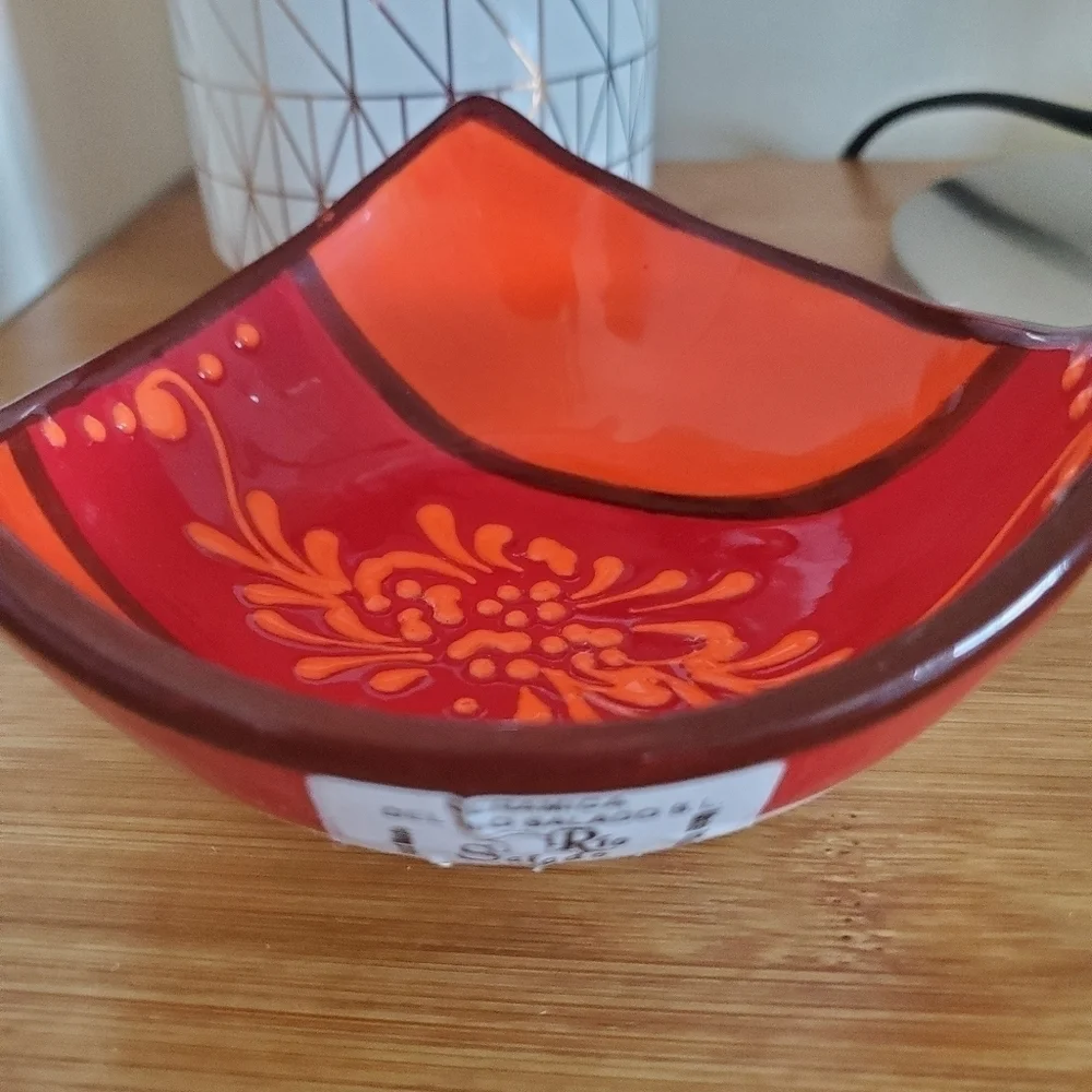 Del Rio Salado Ceramic Pottery Handmade in Spain‎ Small Bowl 4